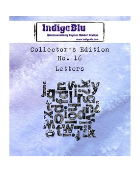 IndigoBlu Collectors Edition 16 Rubber Stamp - Letters (IND0409) IndigoBlu Collectors Edition 16 Rubber Stamp - Letters (IND0409)