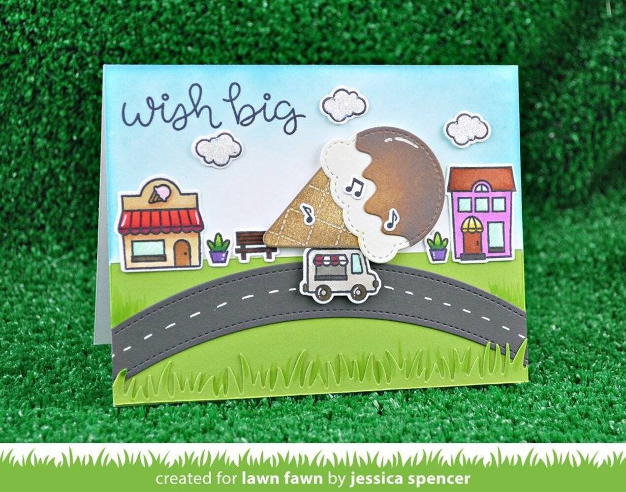 Lawn Fawn Village Shops Clear Stamps (LF1692) Lawn Fawn Village Shops Clear Stamps (LF1692)