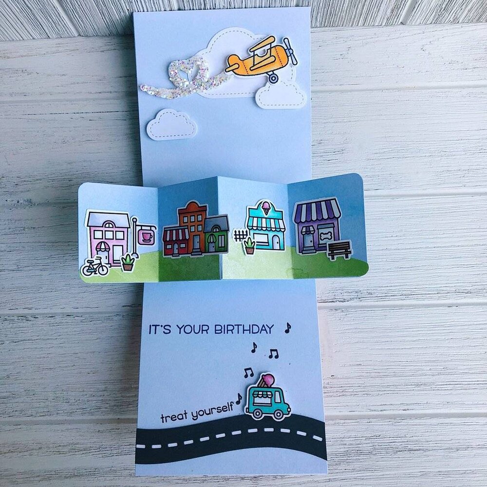 Lawn Fawn Village Shops Clear Stamps (LF1692) Lawn Fawn Village Shops Clear Stamps (LF1692)