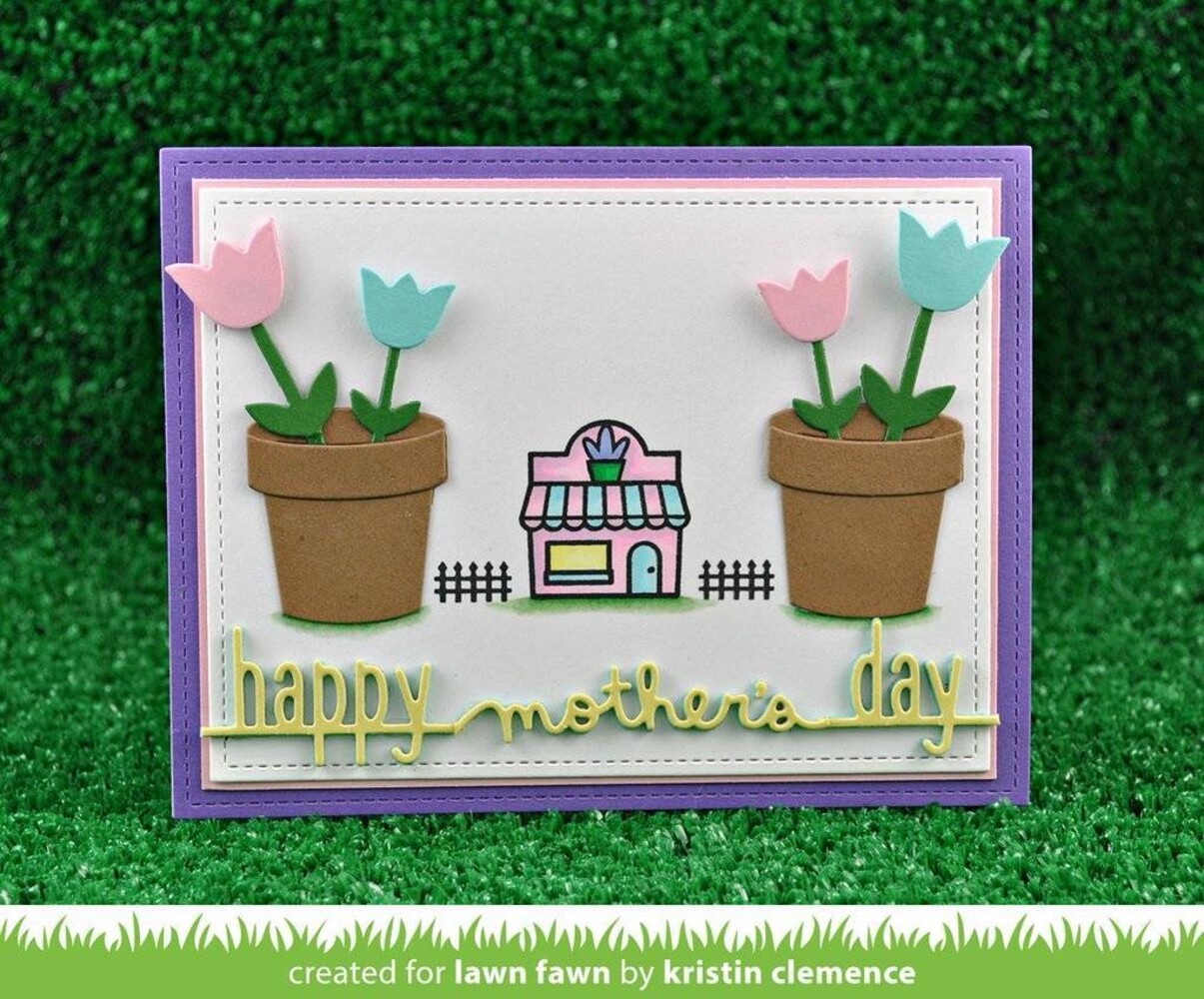 Lawn Fawn Village Shops Clear Stamps (LF1692) Lawn Fawn Village Shops Clear Stamps (LF1692)