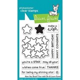 Lawn Fawn How You Bean? Star Add-On Clear Stamps (LF1690)