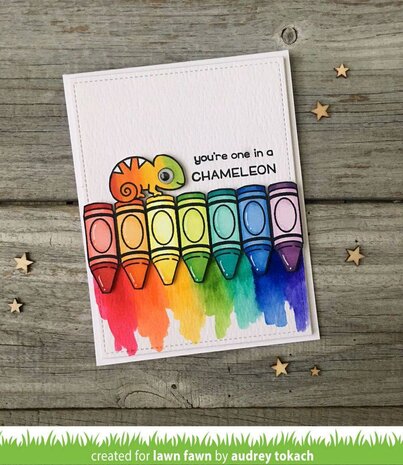 Lawn Fawn One in a Chameleon Dies (LF1550) Lawn Fawn One in a Chameleon Dies (LF1550)