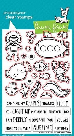 Lawn Fawn You Are Sublime Dies (LF1687) Lawn Fawn You Are Sublime Dies (LF1687)