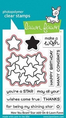 Lawn Fawn How You Bean? Star Add-On Dies (LF1691) Lawn Fawn How You Bean? Star Add-On Dies (LF1691)