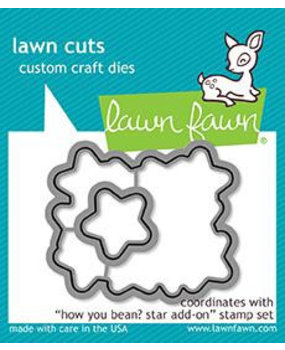 Lawn Fawn How You Bean? Star Add-On Dies (LF1691) Lawn Fawn How You Bean? Star Add-On Dies (LF1691)