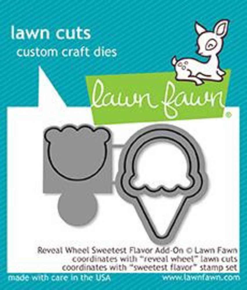 Lawn Fawn Reveal Wheel Sweetest Flavor Add-On Dies (LF1700)