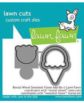 Lawn Fawn Reveal Wheel Sweetest Flavor Add-On Dies (LF1700)