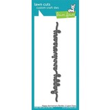 Lawn Fawn Happy Anniversary Border Die (LF1707)