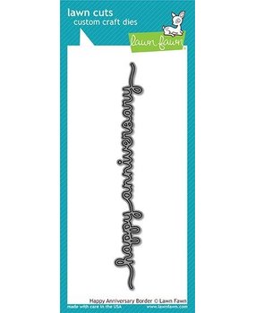 Lawn Fawn Happy Anniversary Border Die (LF1707) Lawn Fawn Happy Anniversary Border Die (LF1707)