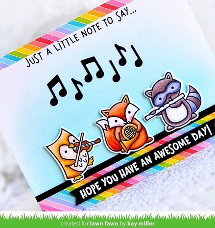 Lawn Fawn Little Music Notes Dies (LF1712) Lawn Fawn Little Music Notes Dies (LF1712)