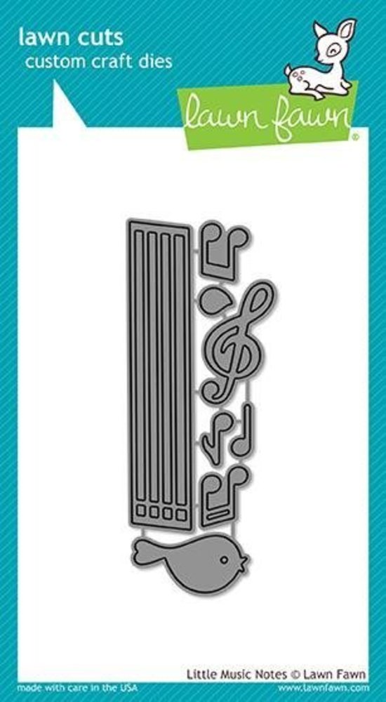 Lawn Fawn Little Music Notes Dies (LF1712) Lawn Fawn Little Music Notes Dies (LF1712)