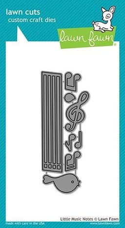 Lawn Fawn Little Music Notes Dies (LF1712) Lawn Fawn Little Music Notes Dies (LF1712)