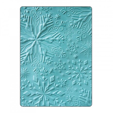 Sizzix 3D Textured Impressions Winter Snowflakes (662287)