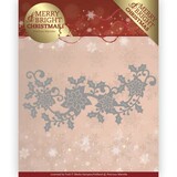 Precious Marieke Merry & Bright Poinsettia Border (PM10129)