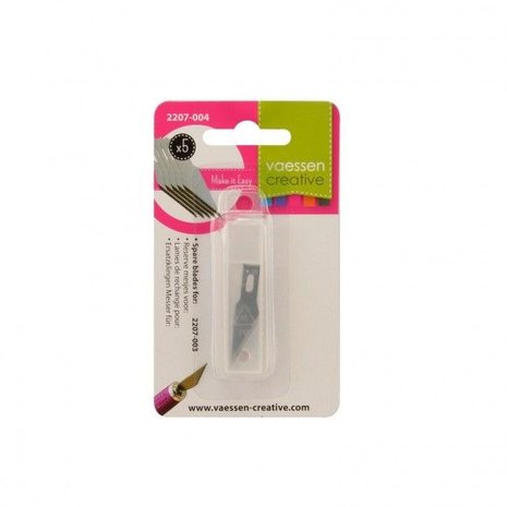 Vaessen Creative Softgrip Snijmes Reservemesjes (2207-004) Vaessen Creative Softgrip Snijmes Reservemesjes (2207-004)