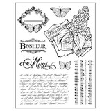 Stamperia Natural Rubber Stamps Lilac (WTKCC103)*