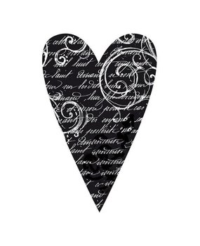 Stamperia Natural Rubber Stamp Heart (WTKCC07)* Stamperia Natural Rubber Stamp Heart (WTKCC07)*