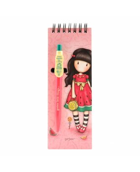 Gorjuss Every Summer Has A Story Jotter Pad With Pen (799GJ08) Gorjuss Every Summer Has A Story Jotter Pad With Pen (799GJ08)