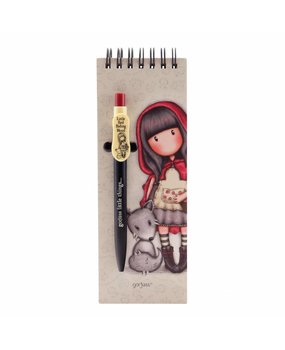 Gorjuss Little Red Riding Hood Jotter Pad With Pen (799GJ09)