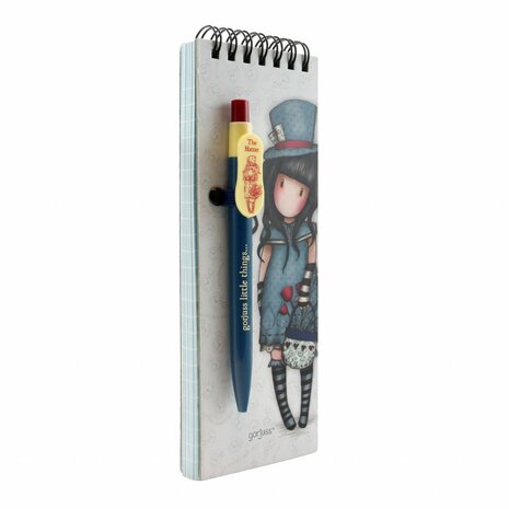 Gorjuss The Hatter Jotter Pad With Pen (799GJ10)