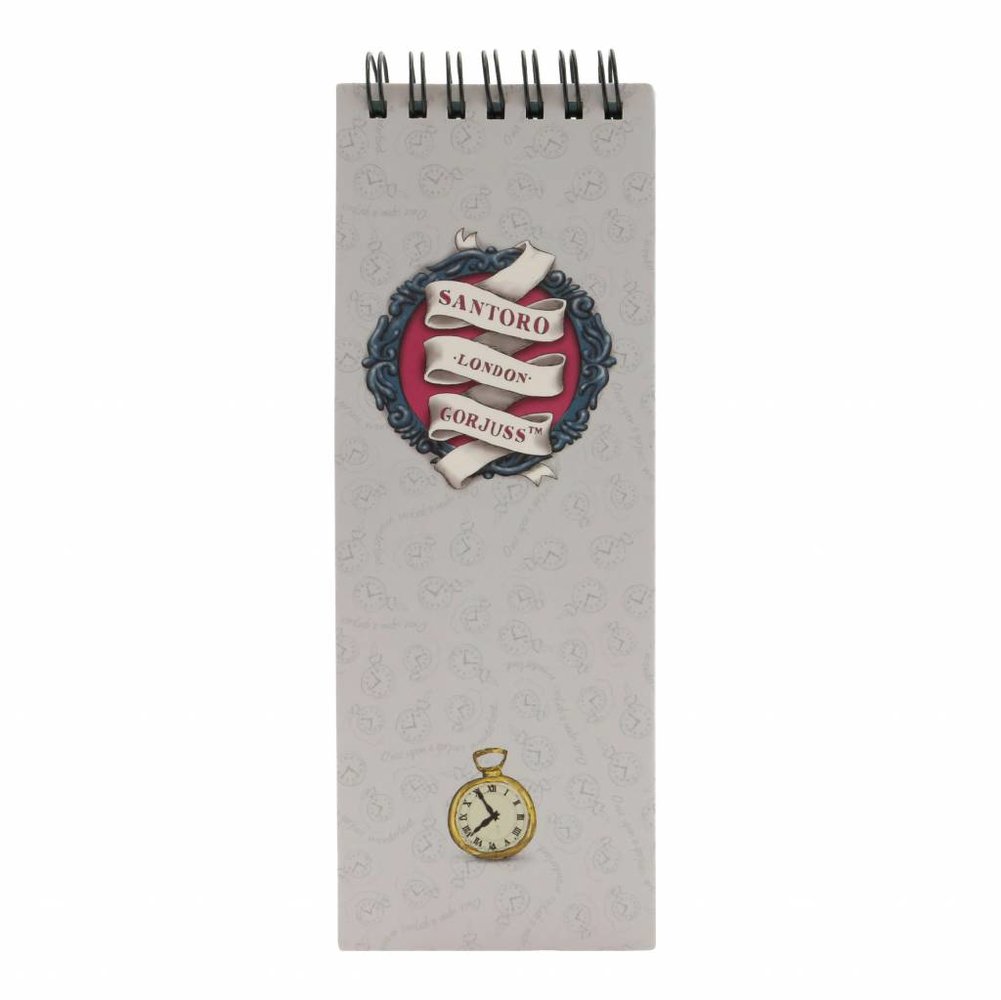 Gorjuss The Hatter Jotter Pad With Pen (799GJ10)
