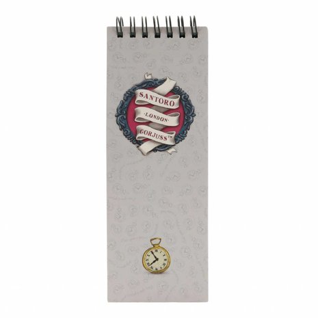 Gorjuss The Hatter Jotter Pad With Pen (799GJ10)