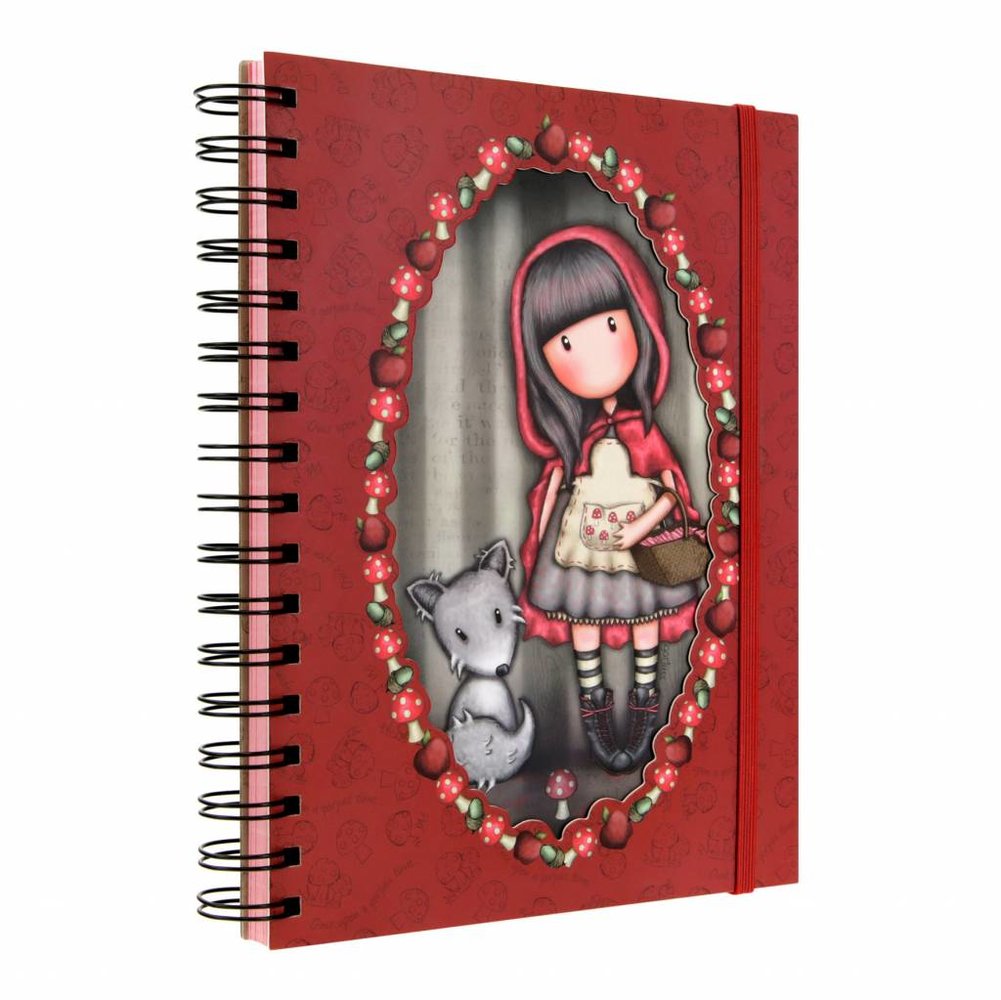 Gorjuss Little Red Riding Hood Double Cover Wirobound Journal (816GJ03) Gorjuss Little Red Riding Hood Double Cover Wirobound Journal (816GJ03)