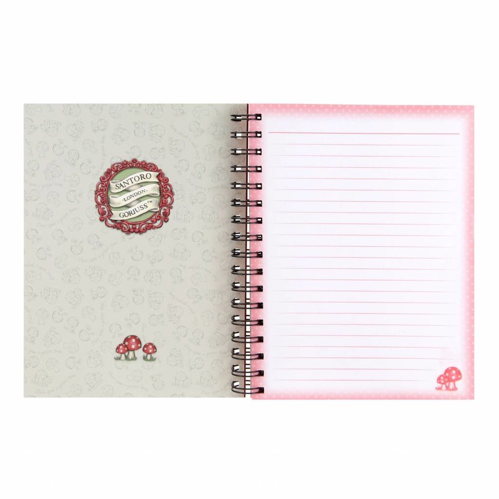 Gorjuss Little Red Riding Hood Double Cover Wirobound Journal (816GJ03) Gorjuss Little Red Riding Hood Double Cover Wirobound Journal (816GJ03)