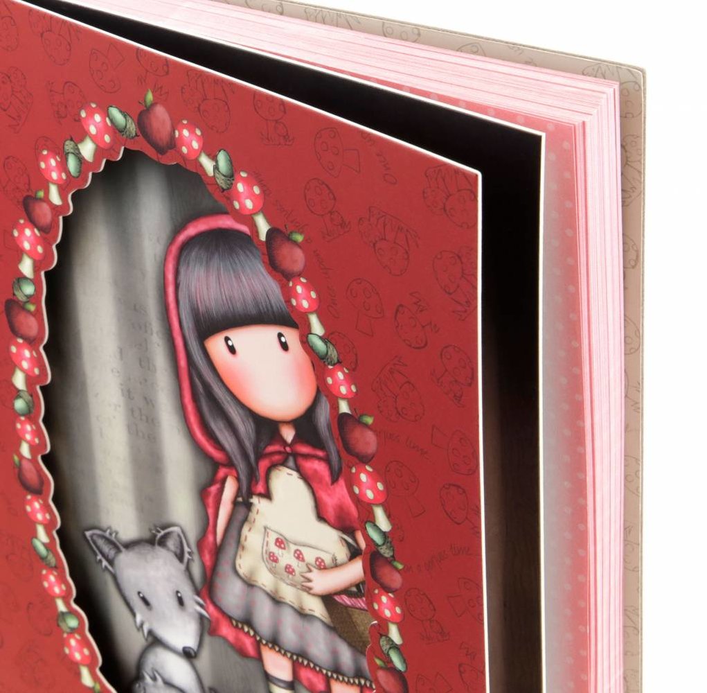 Gorjuss Little Red Riding Hood Double Cover Wirobound Journal (816GJ03) Gorjuss Little Red Riding Hood Double Cover Wirobound Journal (816GJ03)