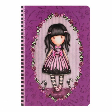 Gorjuss Sugar And Spice A5 Stitched Notebook (314GJ29) Gorjuss Sugar And Spice A5 Stitched Notebook (314GJ29)