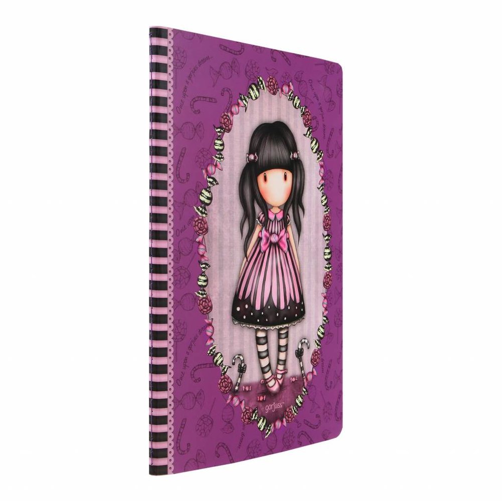 Gorjuss Sugar And Spice A5 Stitched Notebook (314GJ29) Gorjuss Sugar And Spice A5 Stitched Notebook (314GJ29)