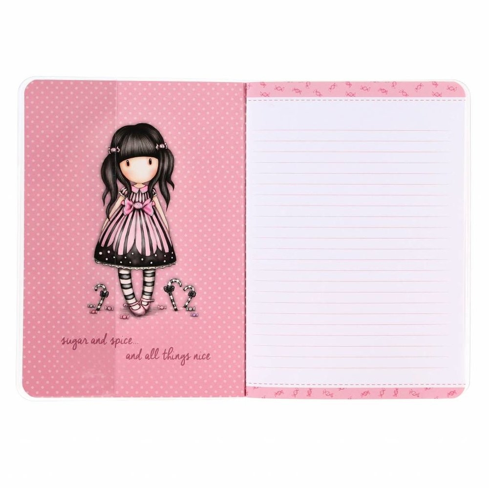 Gorjuss Sugar And Spice A5 Stitched Notebook (314GJ29) Gorjuss Sugar And Spice A5 Stitched Notebook (314GJ29)