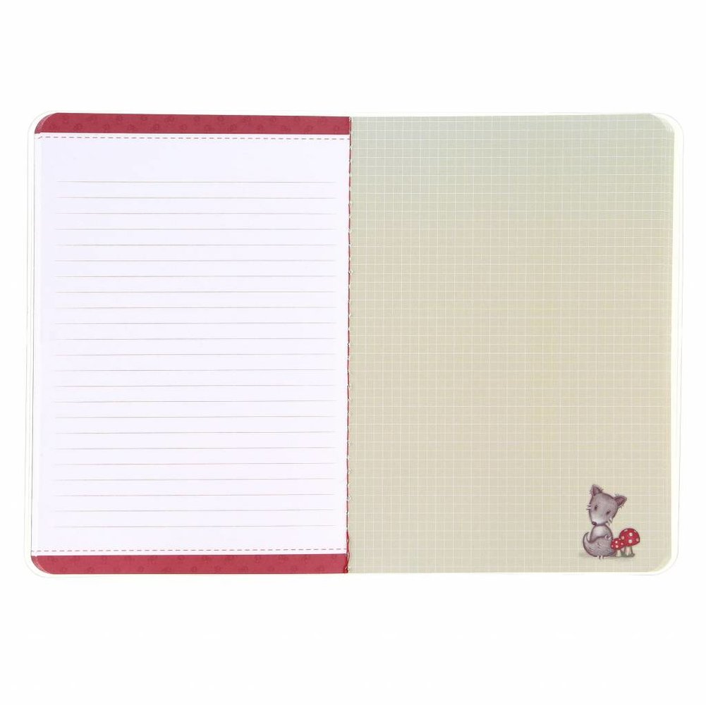Gorjuss Little Red Riding Hood A5 Stitched Notebook (314GJ31) Gorjuss Little Red Riding Hood A5 Stitched Notebook (314GJ31)