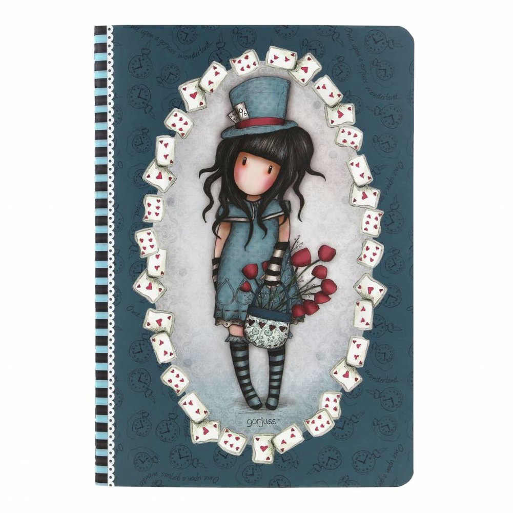 Gorjuss The Hatter A5 Stitched Notebook (314GJ32) Gorjuss The Hatter A5 Stitched Notebook (314GJ32)