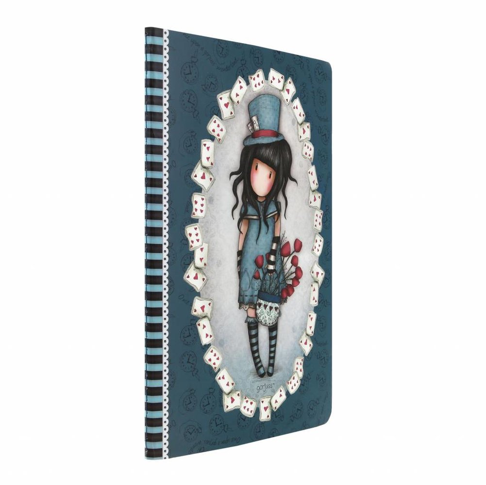 Gorjuss The Hatter A5 Stitched Notebook (314GJ32) Gorjuss The Hatter A5 Stitched Notebook (314GJ32)