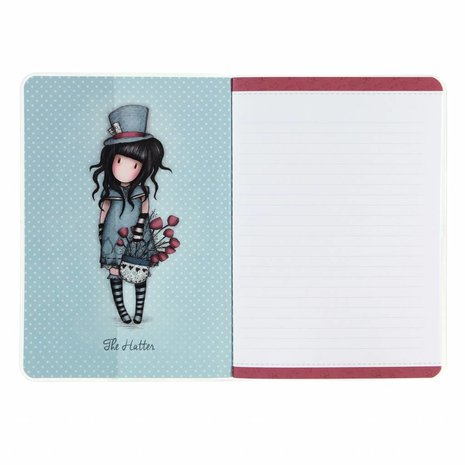 Gorjuss The Hatter A5 Stitched Notebook (314GJ32) Gorjuss The Hatter A5 Stitched Notebook (314GJ32)