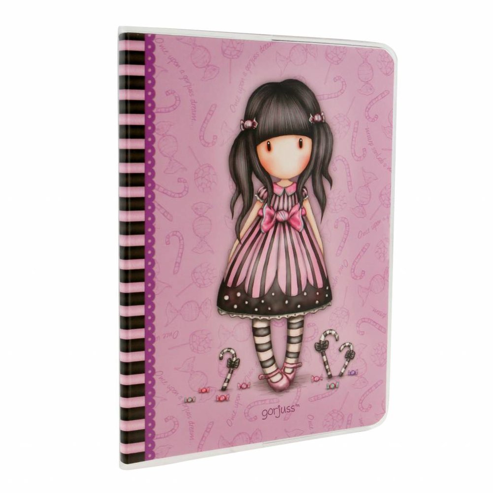 Gorjuss Sugar And Spice Frosted Cover A6 Notebook (808GJ01)