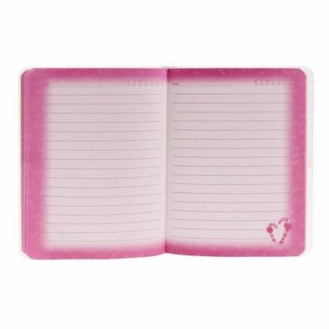 Gorjuss Sugar And Spice Frosted Cover A6 Notebook (808GJ01)