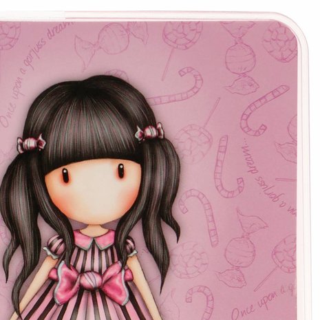 Gorjuss Sugar And Spice Frosted Cover A6 Notebook (808GJ01)