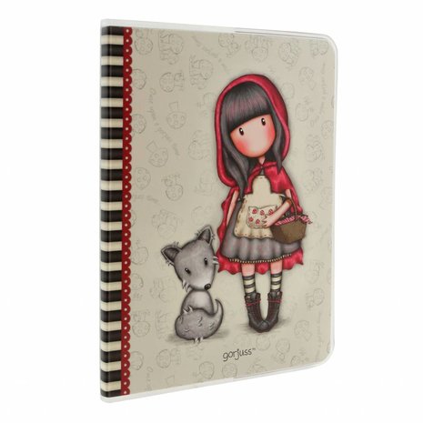 Gorjuss Little Red Riding Hood Frosted Cover A6 Notebook (808GJ03) Gorjuss Little Red Riding Hood Frosted Cover A6 Notebook (808GJ03)