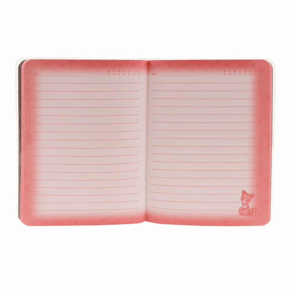 Gorjuss Little Red Riding Hood Frosted Cover A6 Notebook (808GJ03) Gorjuss Little Red Riding Hood Frosted Cover A6 Notebook (808GJ03)