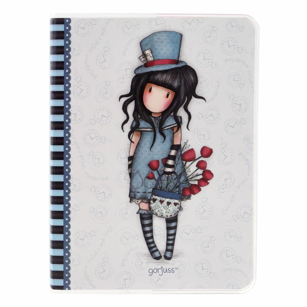 Gorjuss The Hatter Frosted Cover A6 Notebook (808GJ04) Gorjuss The Hatter Frosted Cover A6 Notebook (808GJ04)