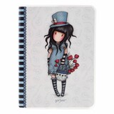 Gorjuss The Hatter Frosted Cover A6 Notebook (808GJ04)