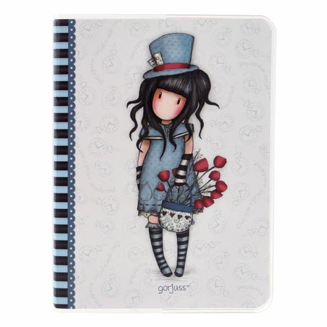 Gorjuss The Hatter Frosted Cover A6 Notebook (808GJ04) Gorjuss The Hatter Frosted Cover A6 Notebook (808GJ04)