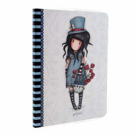Gorjuss The Hatter Frosted Cover A6 Notebook (808GJ04) Gorjuss The Hatter Frosted Cover A6 Notebook (808GJ04)
