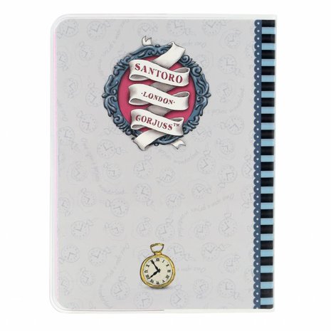 Gorjuss The Hatter Frosted Cover A6 Notebook (808GJ04) Gorjuss The Hatter Frosted Cover A6 Notebook (808GJ04)