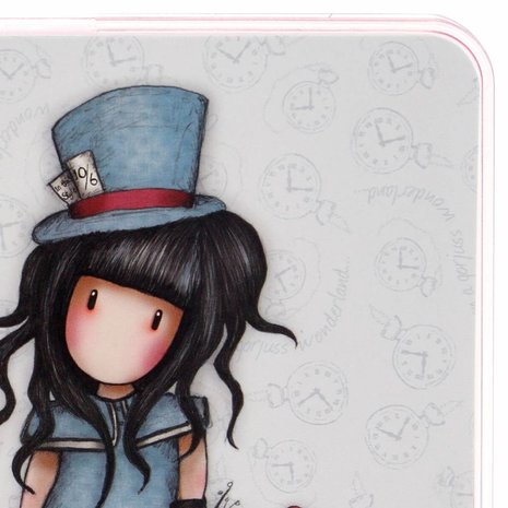 Gorjuss The Hatter Frosted Cover A6 Notebook (808GJ04) Gorjuss The Hatter Frosted Cover A6 Notebook (808GJ04)