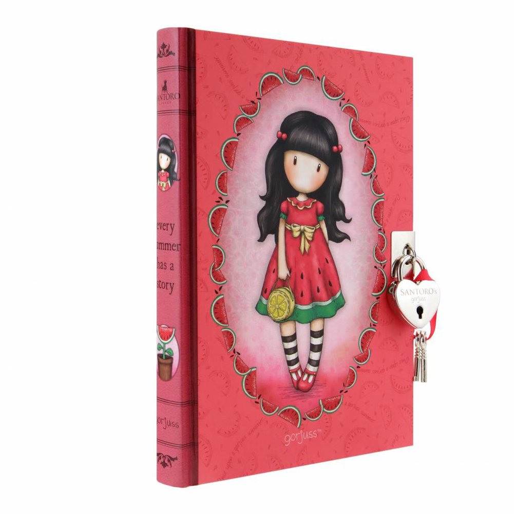 Gorjuss Every Summer Has A Story Lockable Journal (815GJ01) Gorjuss Every Summer Has A Story Lockable Journal (815GJ01)