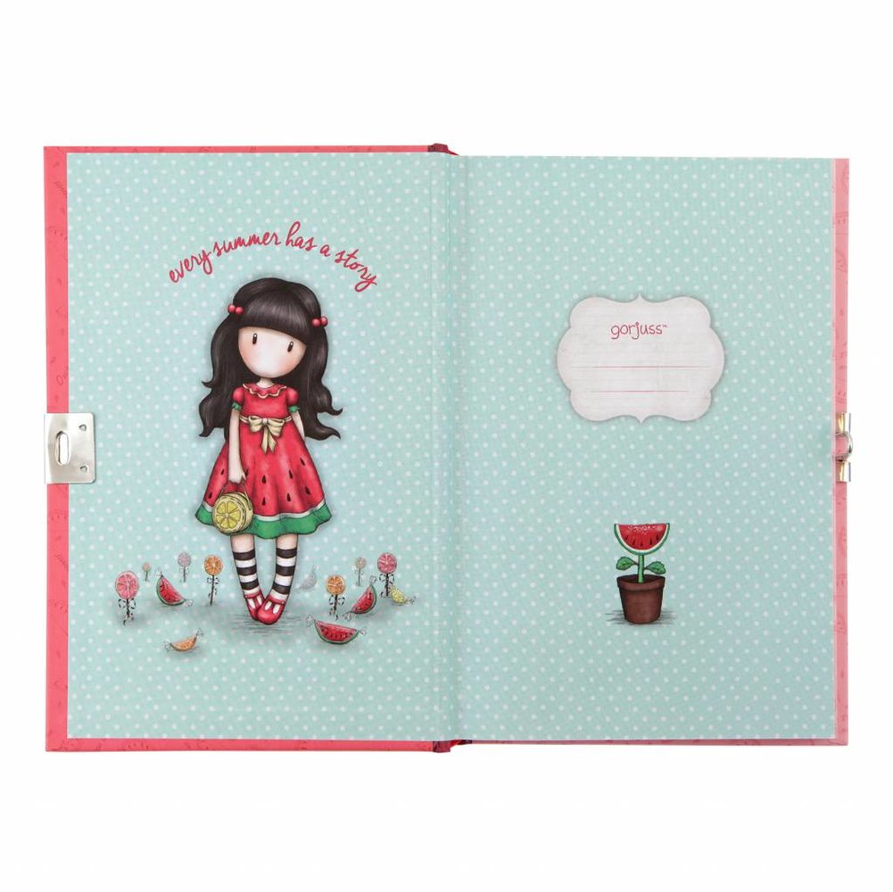 Gorjuss Every Summer Has A Story Lockable Journal (815GJ01) Gorjuss Every Summer Has A Story Lockable Journal (815GJ01)