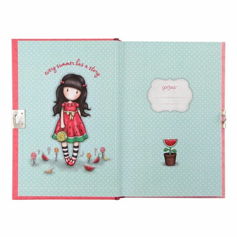 Gorjuss Every Summer Has A Story Lockable Journal (815GJ01) Gorjuss Every Summer Has A Story Lockable Journal (815GJ01)